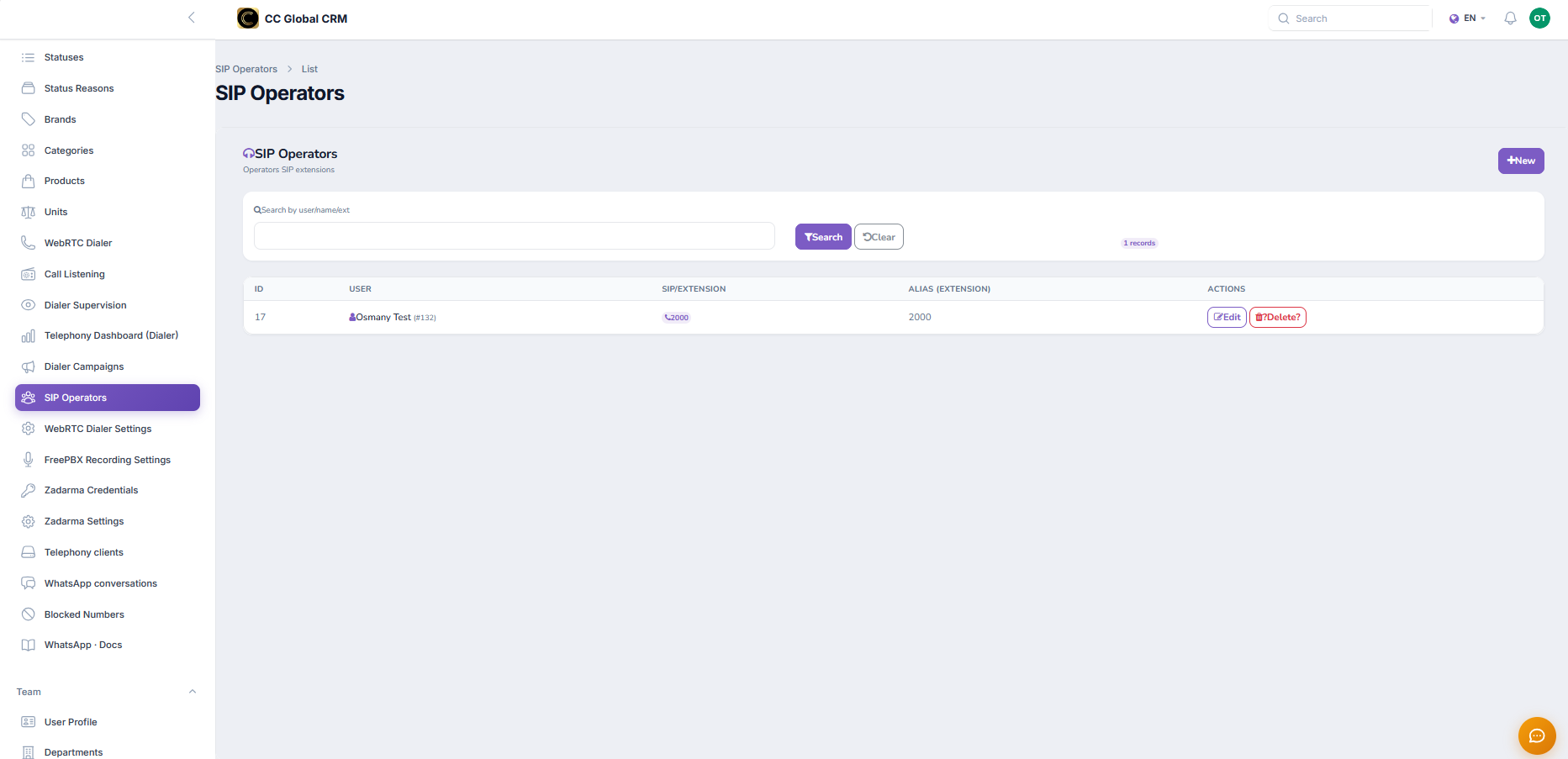 Configura su línea