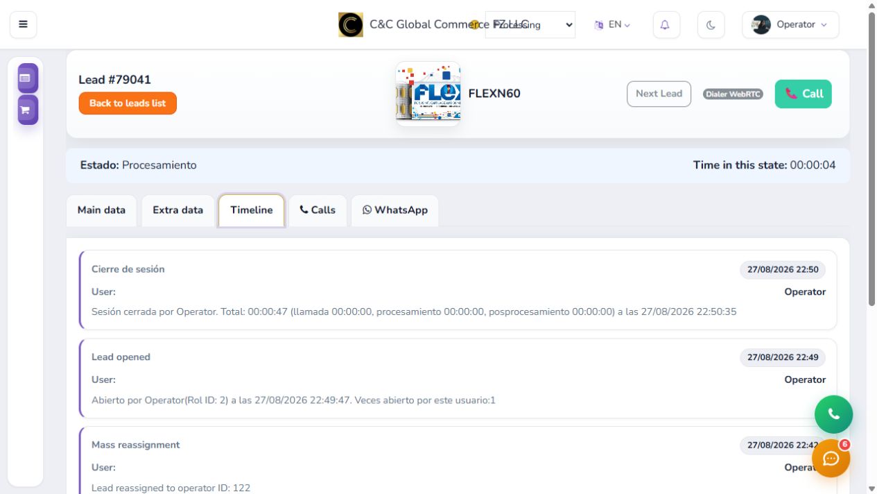 Lee el historial de cambios