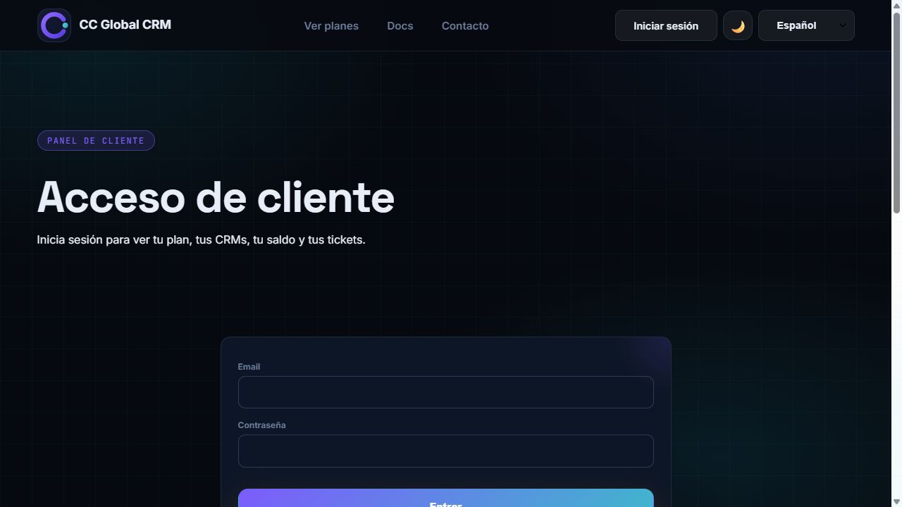 Inicia sesión