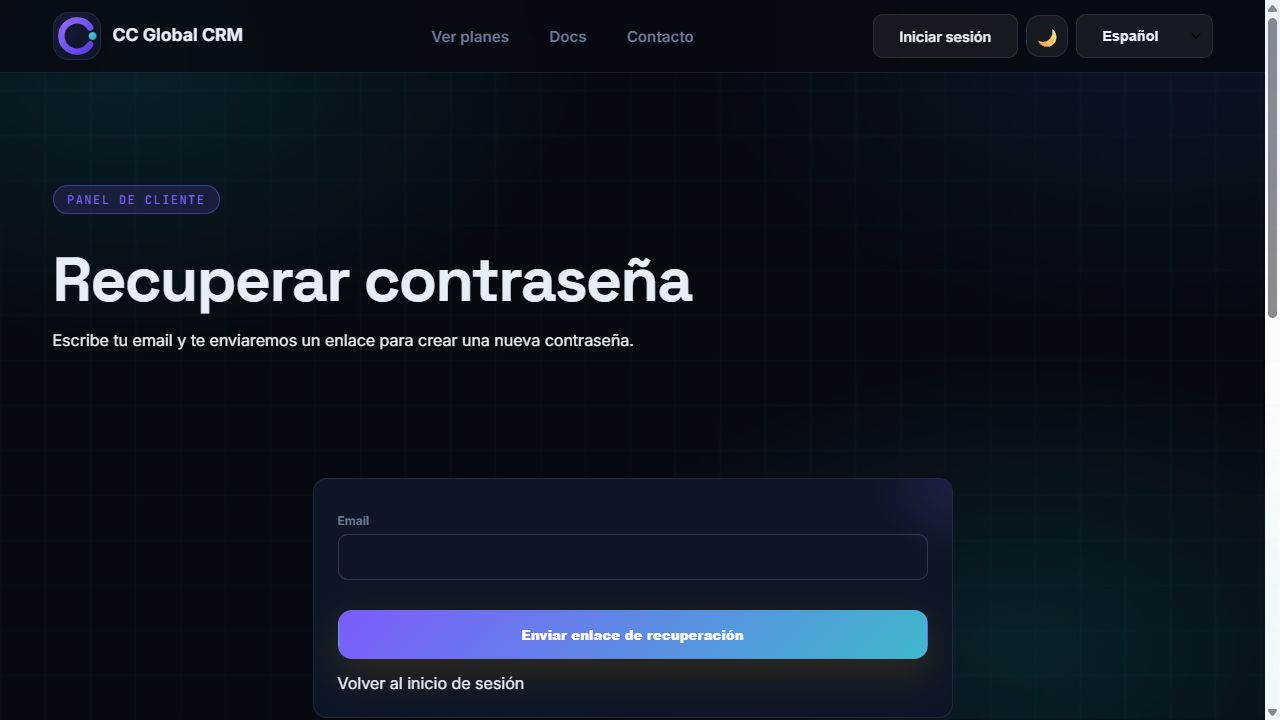 Recuperar tu contraseña